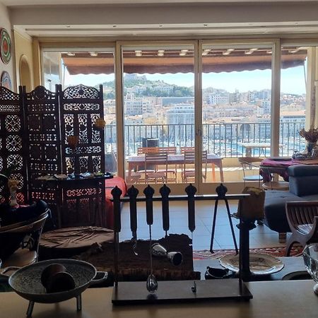 Grand T2 Surplombant Le Vieux Port Marseille Apartment Bagian luar foto
