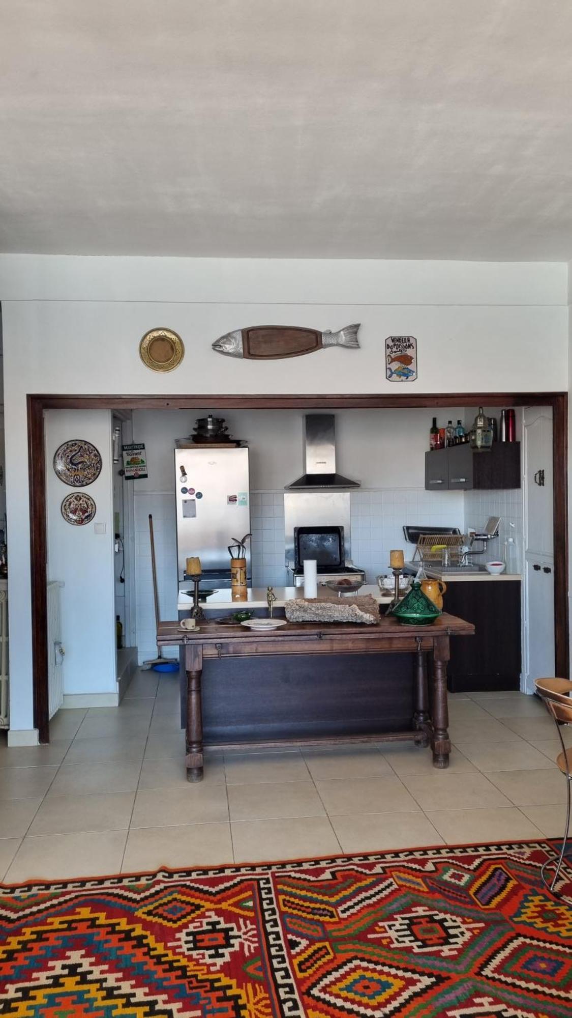 Grand T2 Surplombant Le Vieux Port Marseille Apartment Bagian luar foto